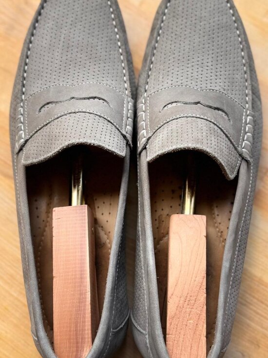 Grey Slip On Loafers  by 14th and Union Men\'s 11 1/2 M Shoes main image 15